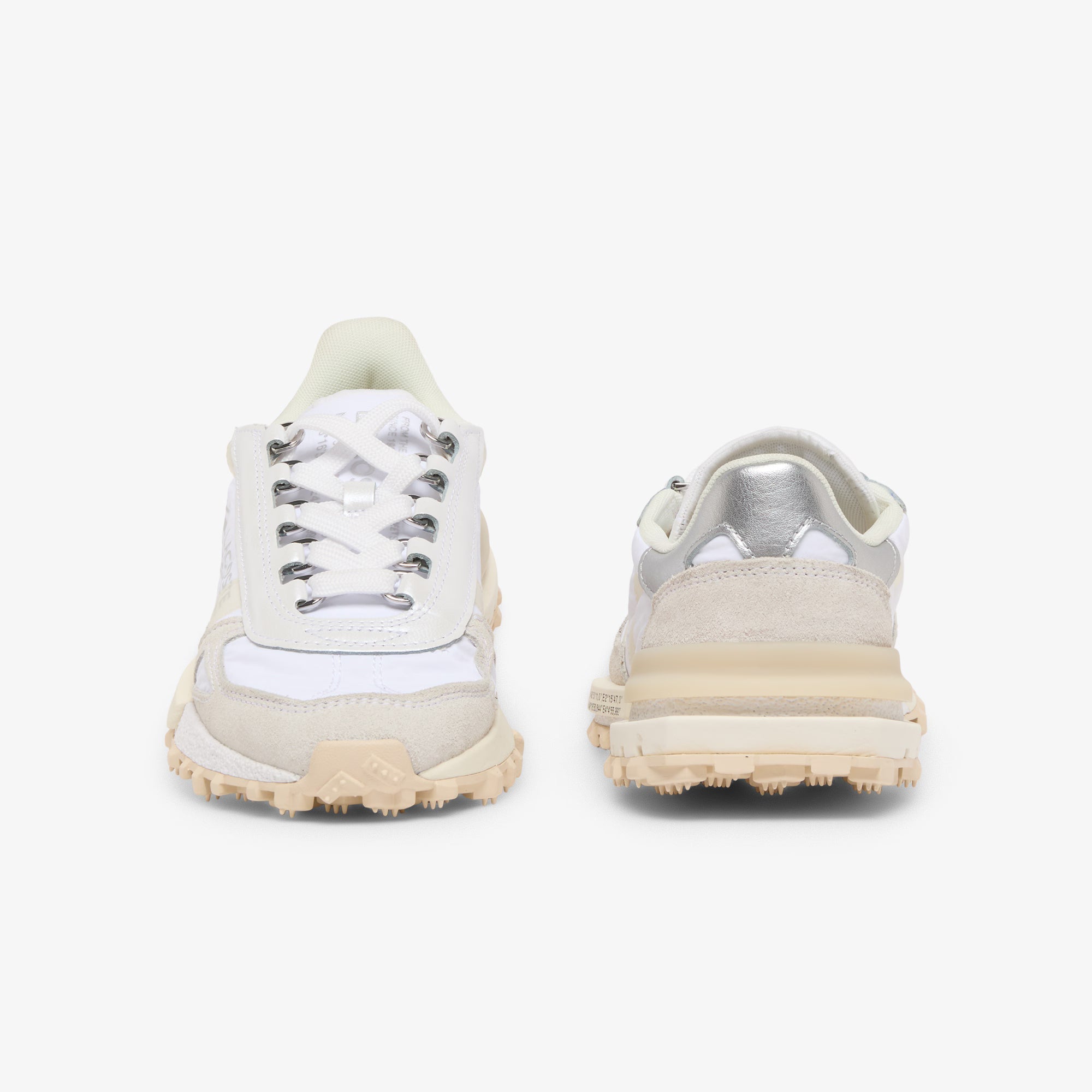 Sapatilhas Mulher Lacoste Elite Active Branco/Prateado Lacoste 