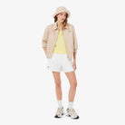 Sapatilhas Mulher Lacoste L003 Neo Shot Branco/Dourado Lacoste 