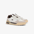 Sapatilhas Mulher Lacoste Slam Break Branco/Castanho Lacoste 