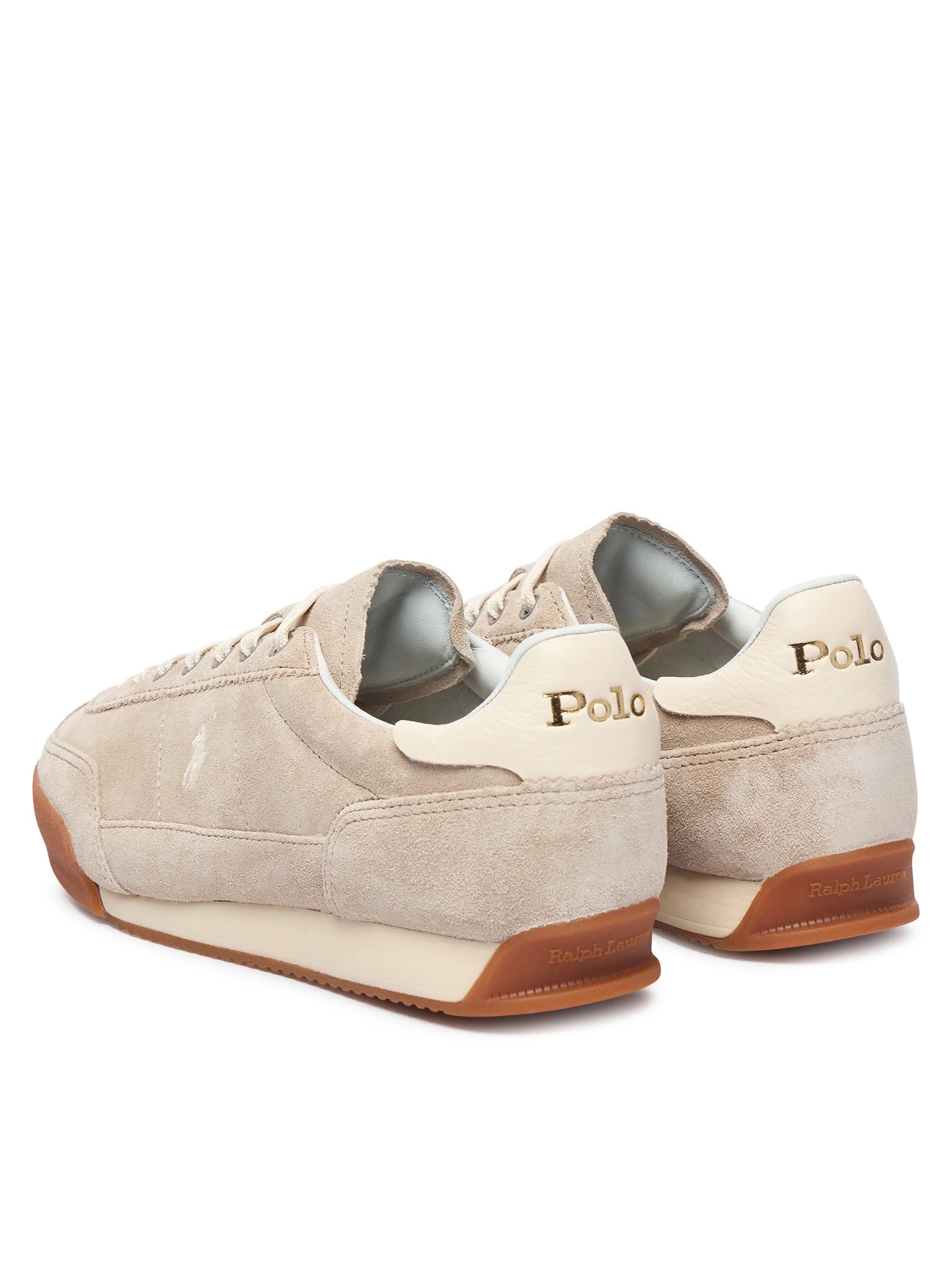 Sapatilhas Mulher Ralph Lauren Hester Bege Polo Ralph Lauren 