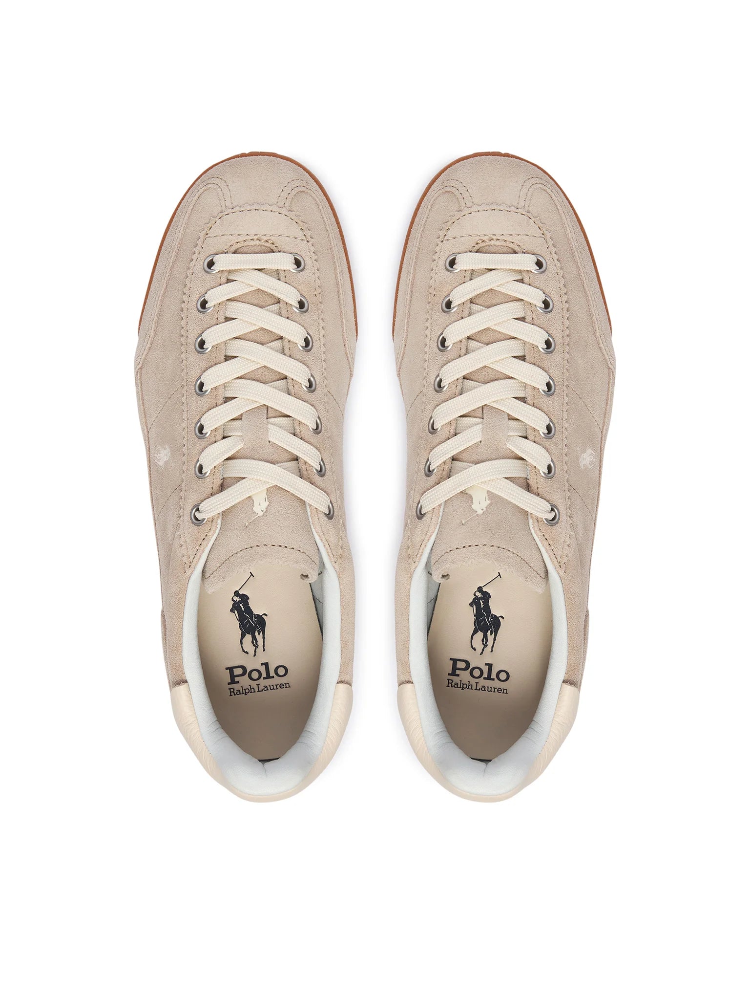Sapatilhas Mulher Ralph Lauren Hester Bege Polo Ralph Lauren 