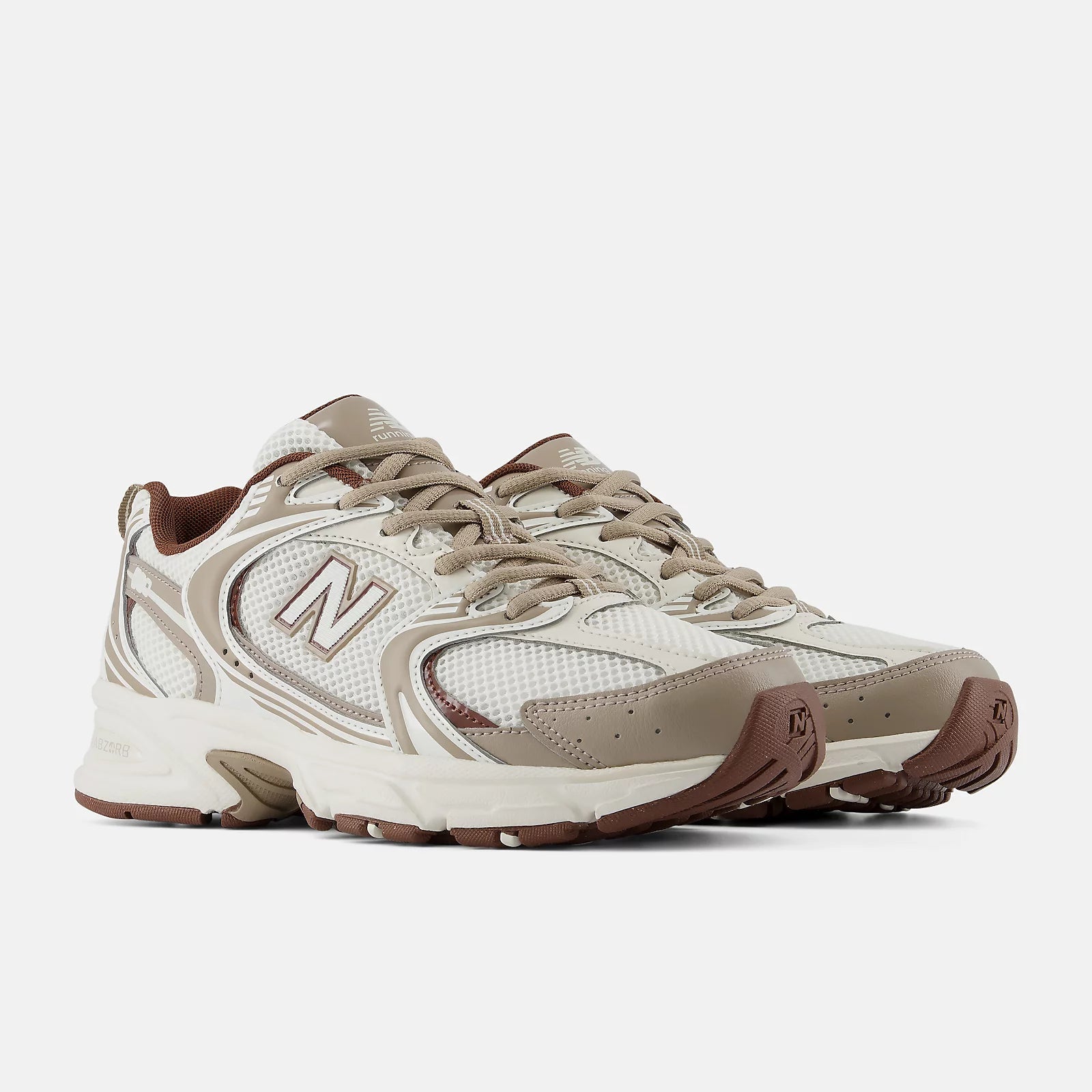 Sapatilhas New Balance 530 Branco/Castanho New Balance 