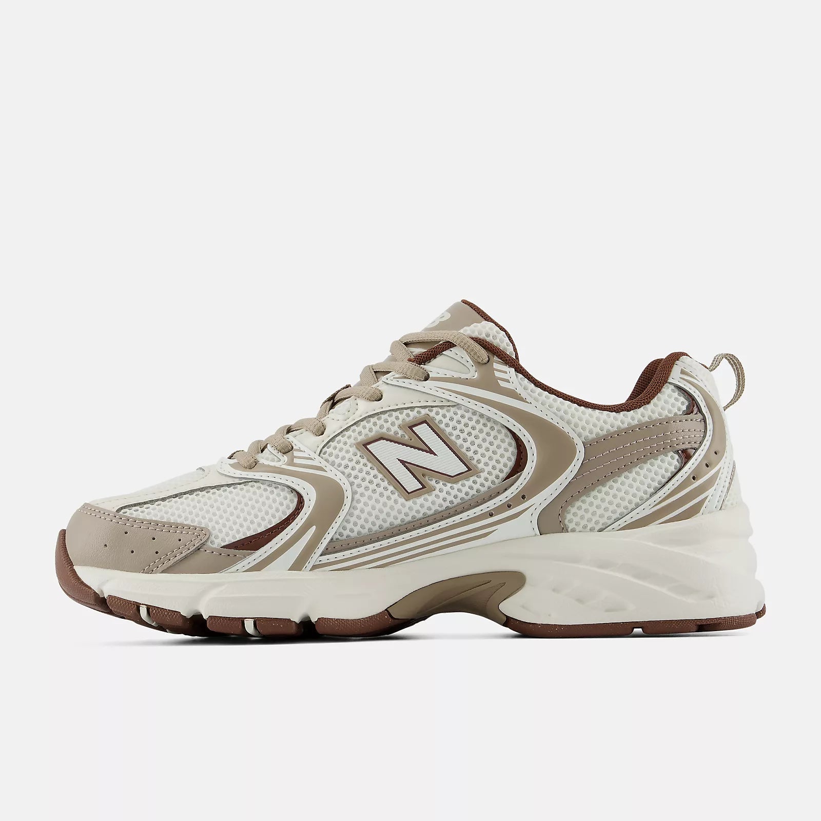 Sapatilhas New Balance 530 Branco/Castanho New Balance 