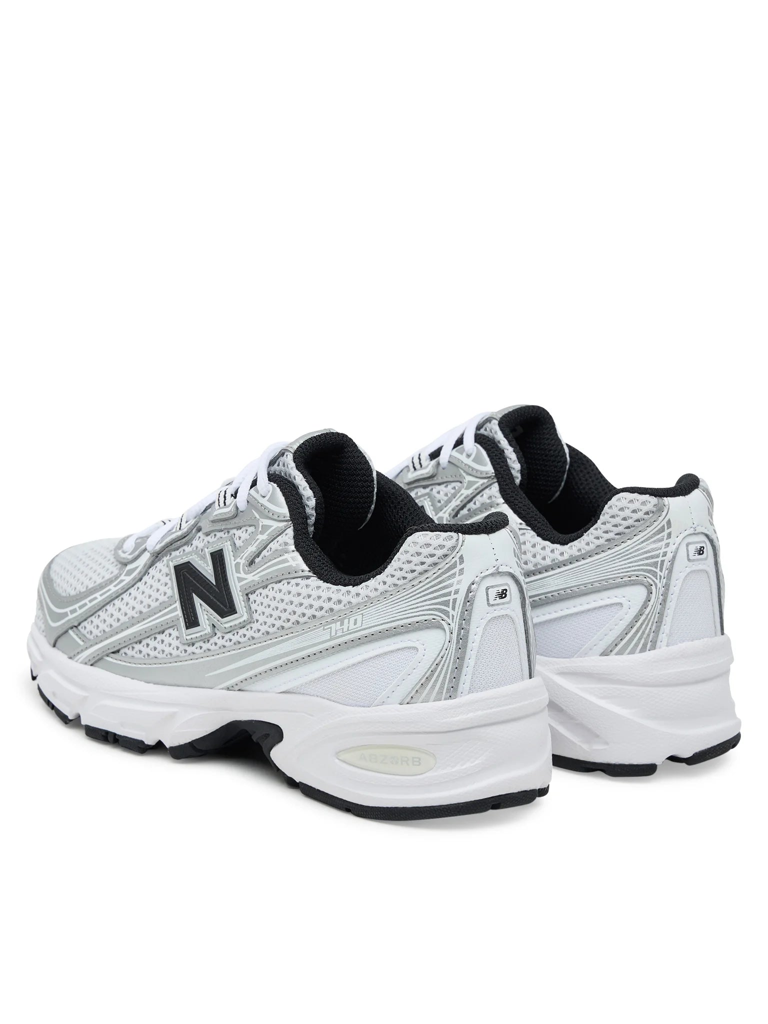 Sapatilhas New Balance 740 J Branco/Prateado/Preto New Balance 