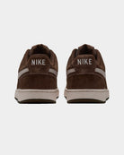 Sapatilhas Nike Court Vision Low SD Premium Castanhas vista traseira
