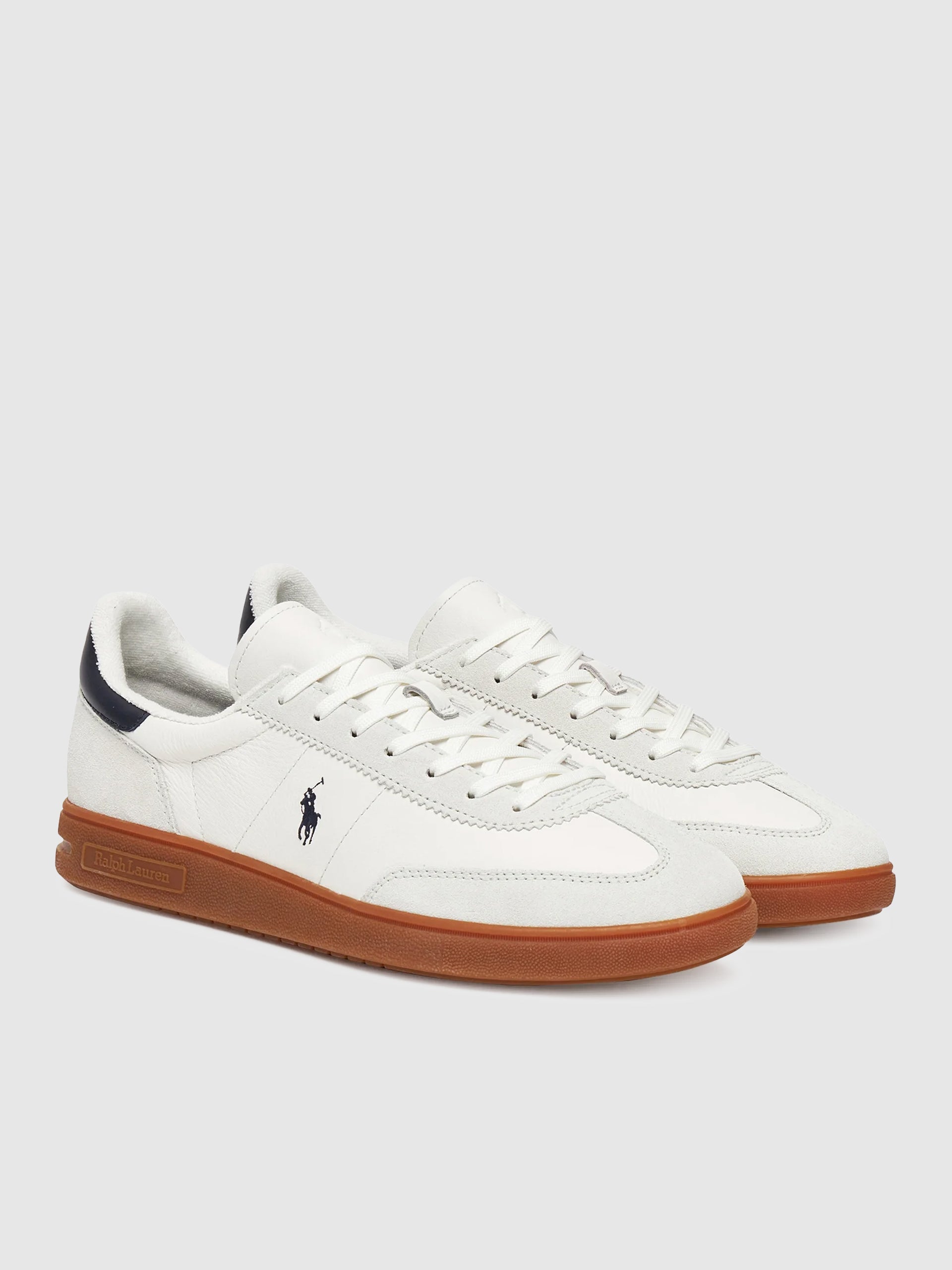 Sapatilhas Polo Ralph Lauren Bedford Branco/Marinho Polo Ralph Lauren 
