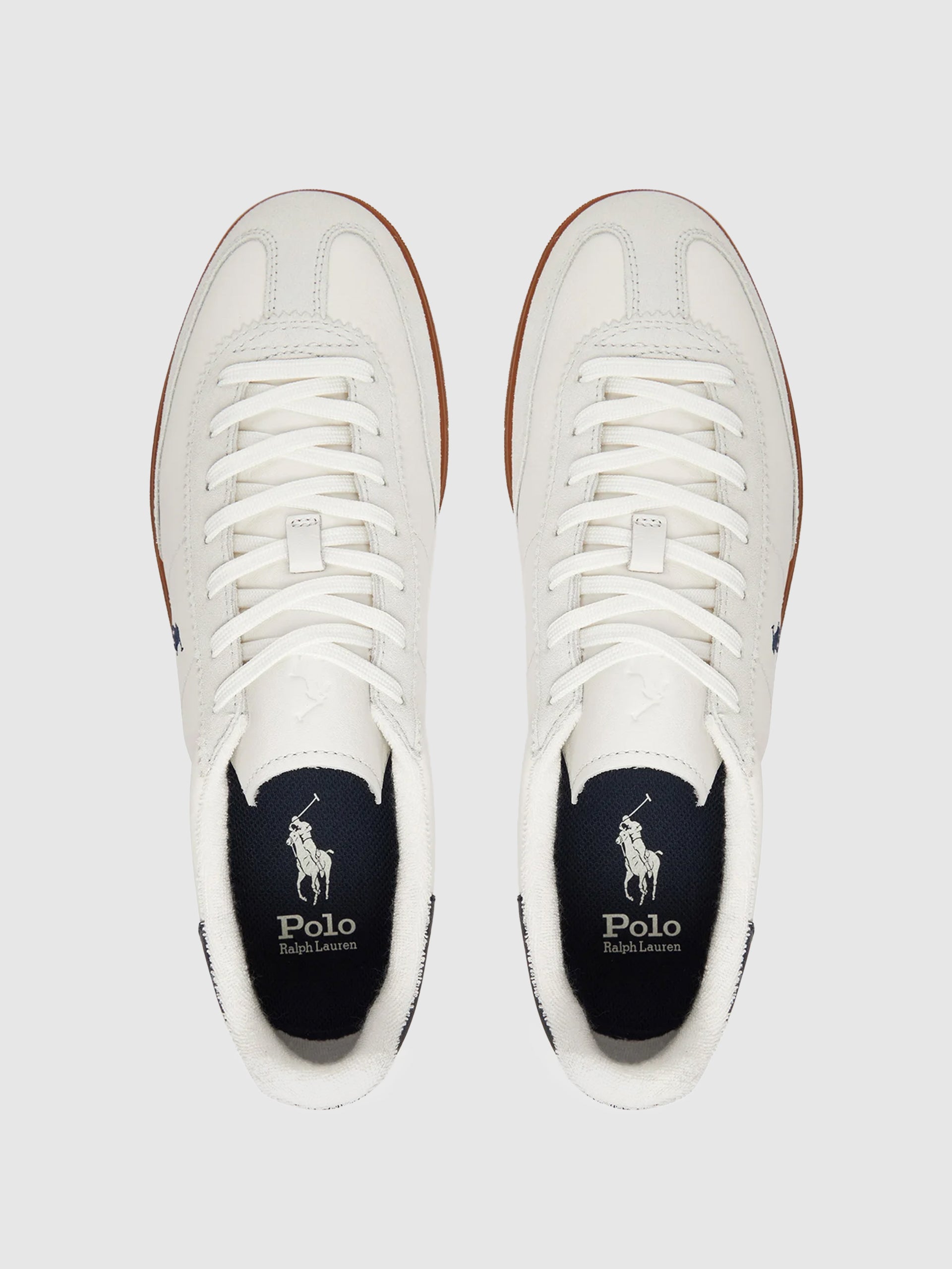 Sapatilhas Polo Ralph Lauren Bedford Branco/Marinho Polo Ralph Lauren 