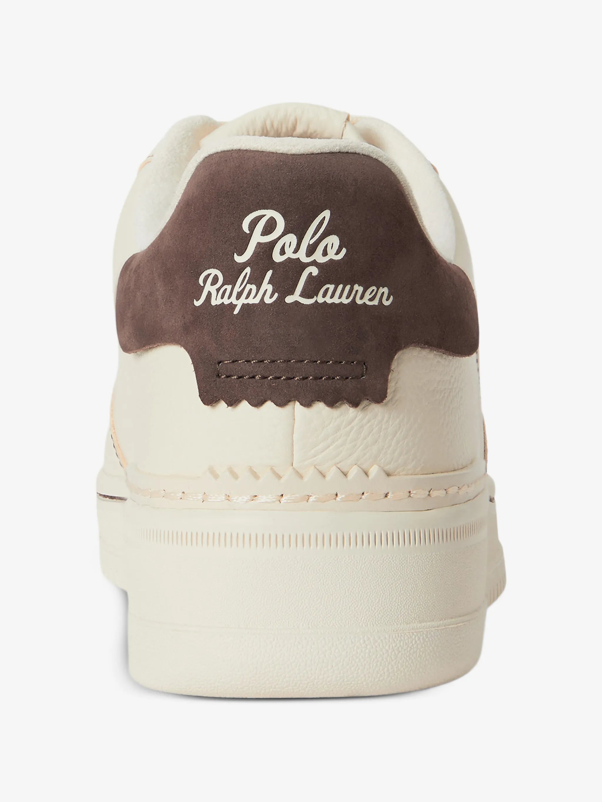 Sapatilhas Polo Ralph Lauren Masters Court Bege/Castanho Polo Ralph Lauren 