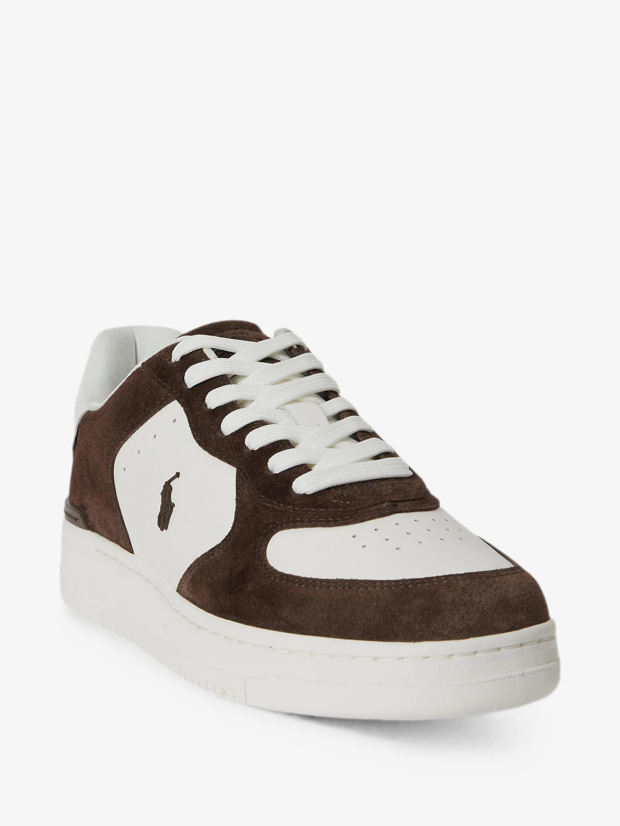 Sapatilhas Polo Ralph Lauren Masters Court Castanho Polo Ralph Lauren 