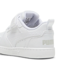 Sapatilhas Puma Rebound V6 Lo AC Bebé Brancas 