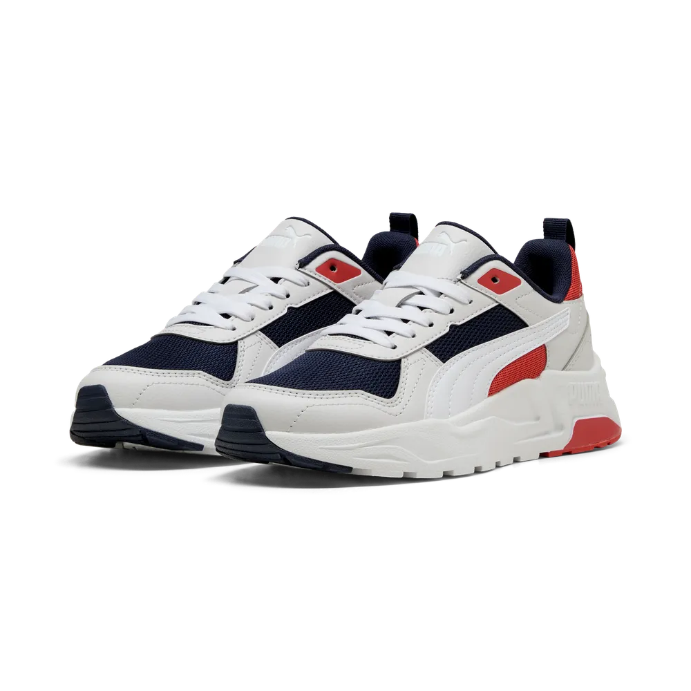 Sapatilhas Puma Trinity 2 LT Jr Branco/Marinho