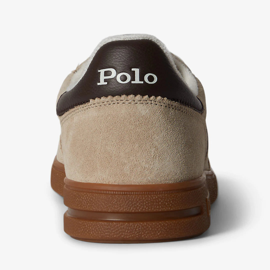 Sapatilhas Ralph Lauren Bedford Homem Bege