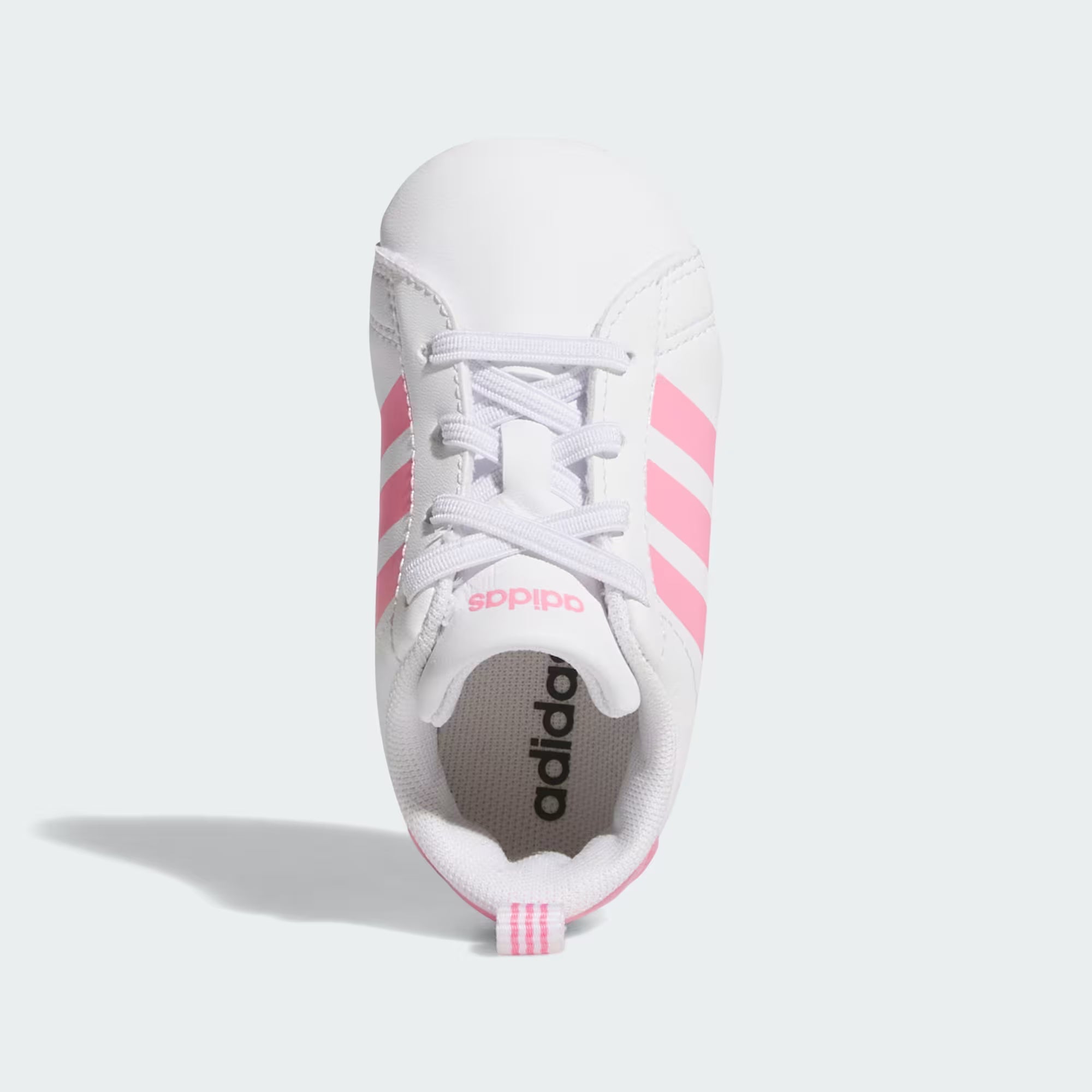 Sapatilhas Recém-Nascido Adidas Grand Court Crib Branca/Rosa Adidas 
