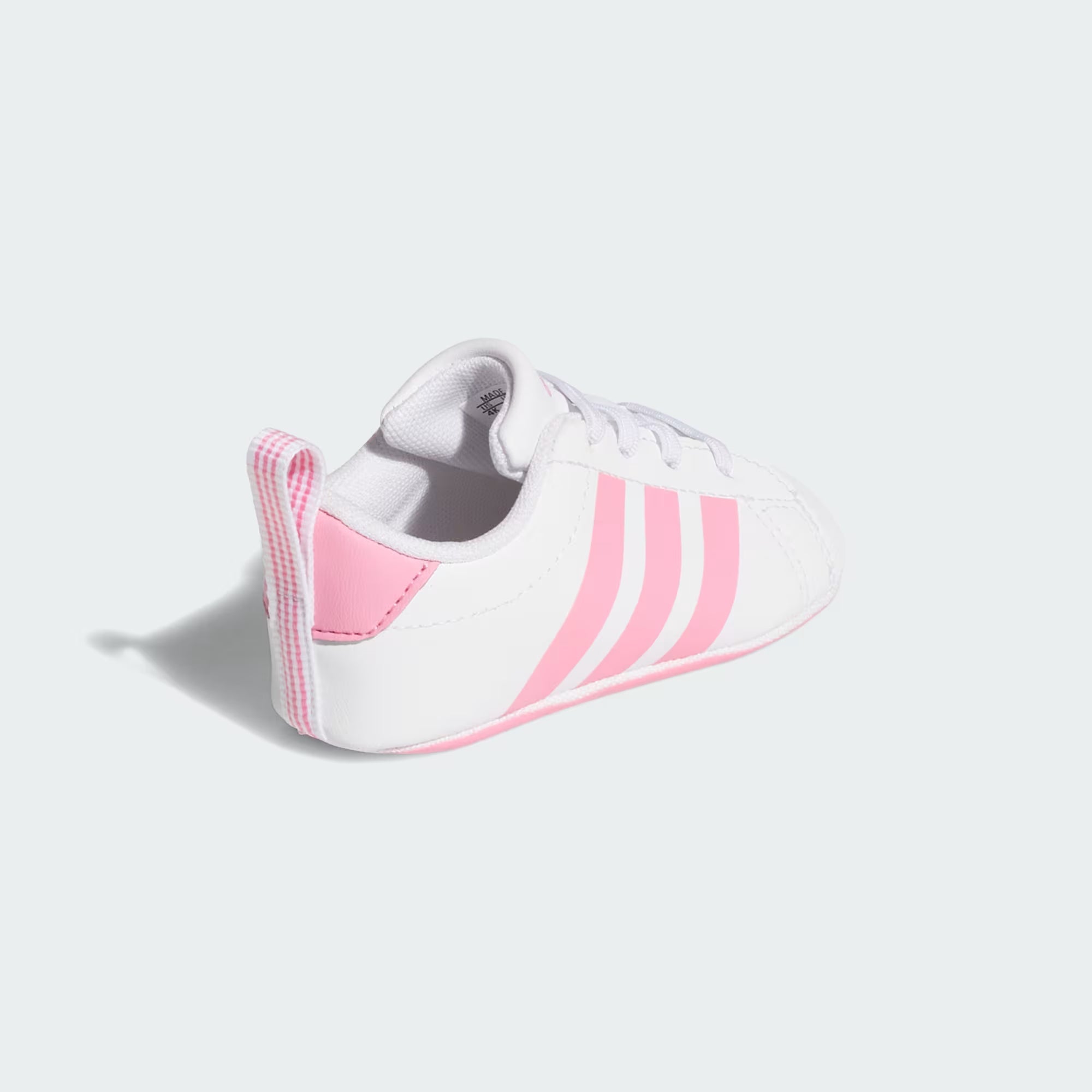 Sapatilhas Recém-Nascido Adidas Grand Court Crib Branca/Rosa Adidas 