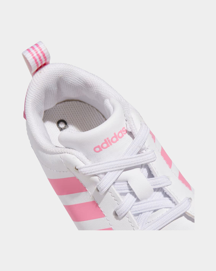 Sapatilhas Recém-Nascido Adidas Grand Court Crib Branca/Rosa Adidas 