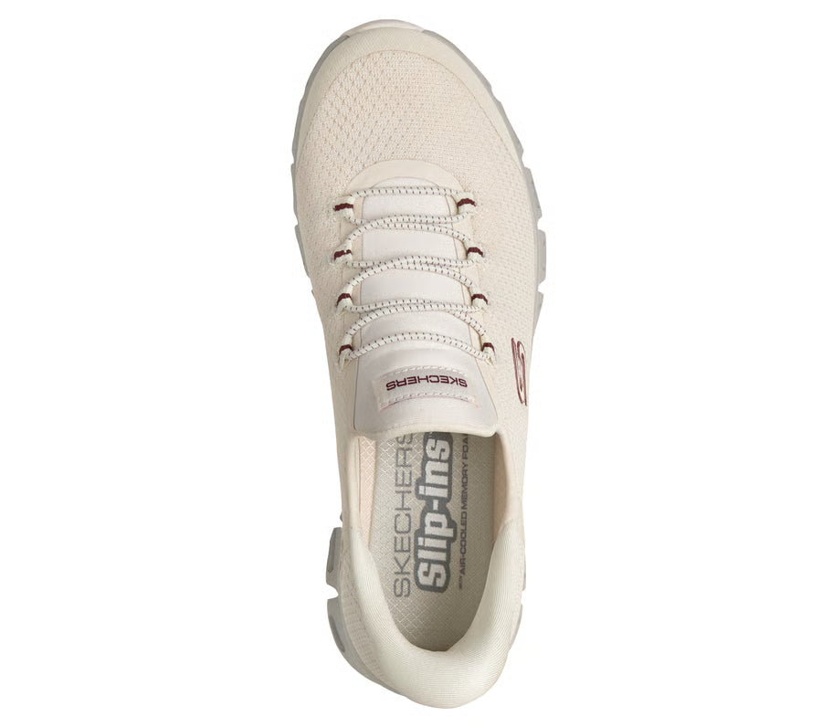 Sapatilhas Skechers Slip-ins Glide Step Brancas Skechers 