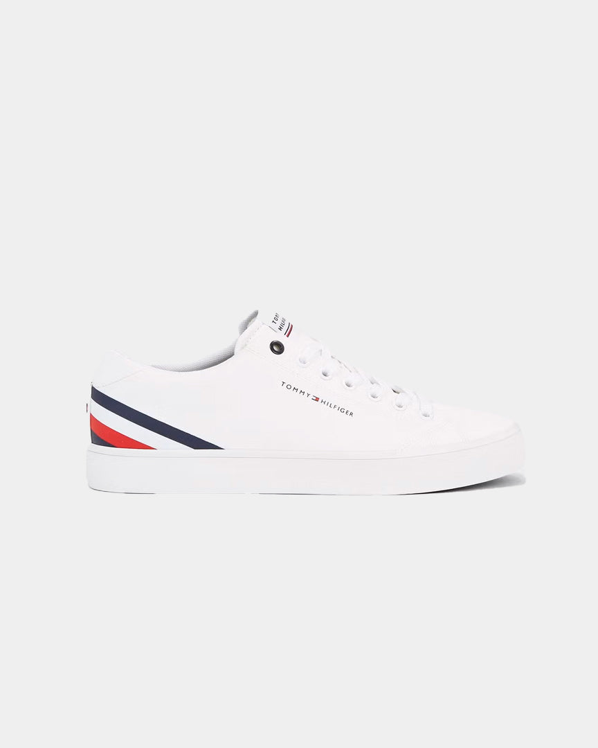 Sapatilhas Tommy Hilfiger Hi Vulc Core Low Homem Branca