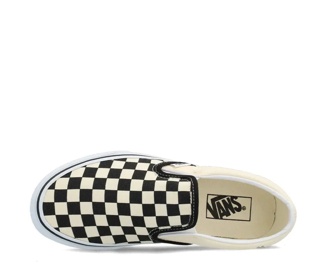Sapatilhas Vans Classic Slip-On Checkerboard Branco