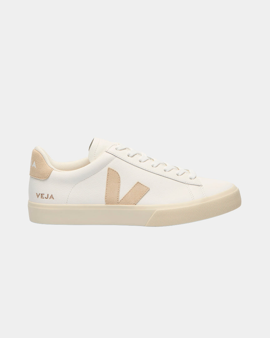 Sapatilhas Veja Campo Leather Branco/Bege Veja 