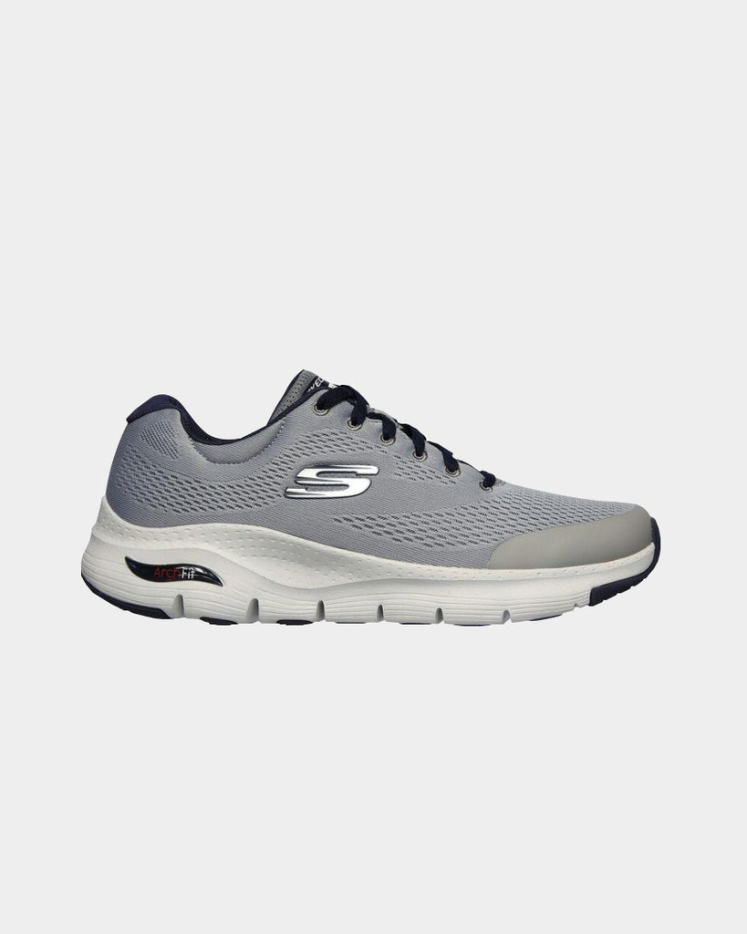 sapatilhas skechers arch fit 232040gynv cinza 