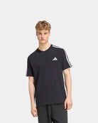 T-Shirt Adidas Homem Essentials 3-Stripes Preta Adidas 