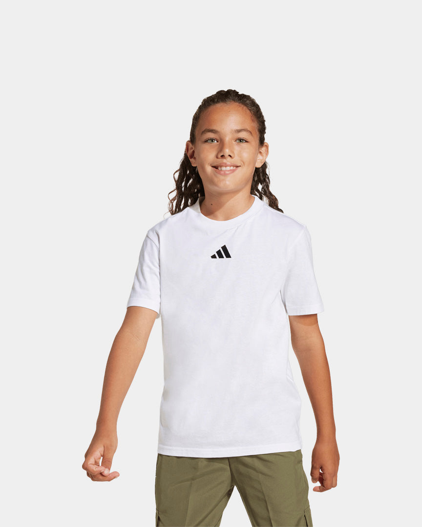 T-Shirt Adidas Júnior Essentials Branca Adidas 