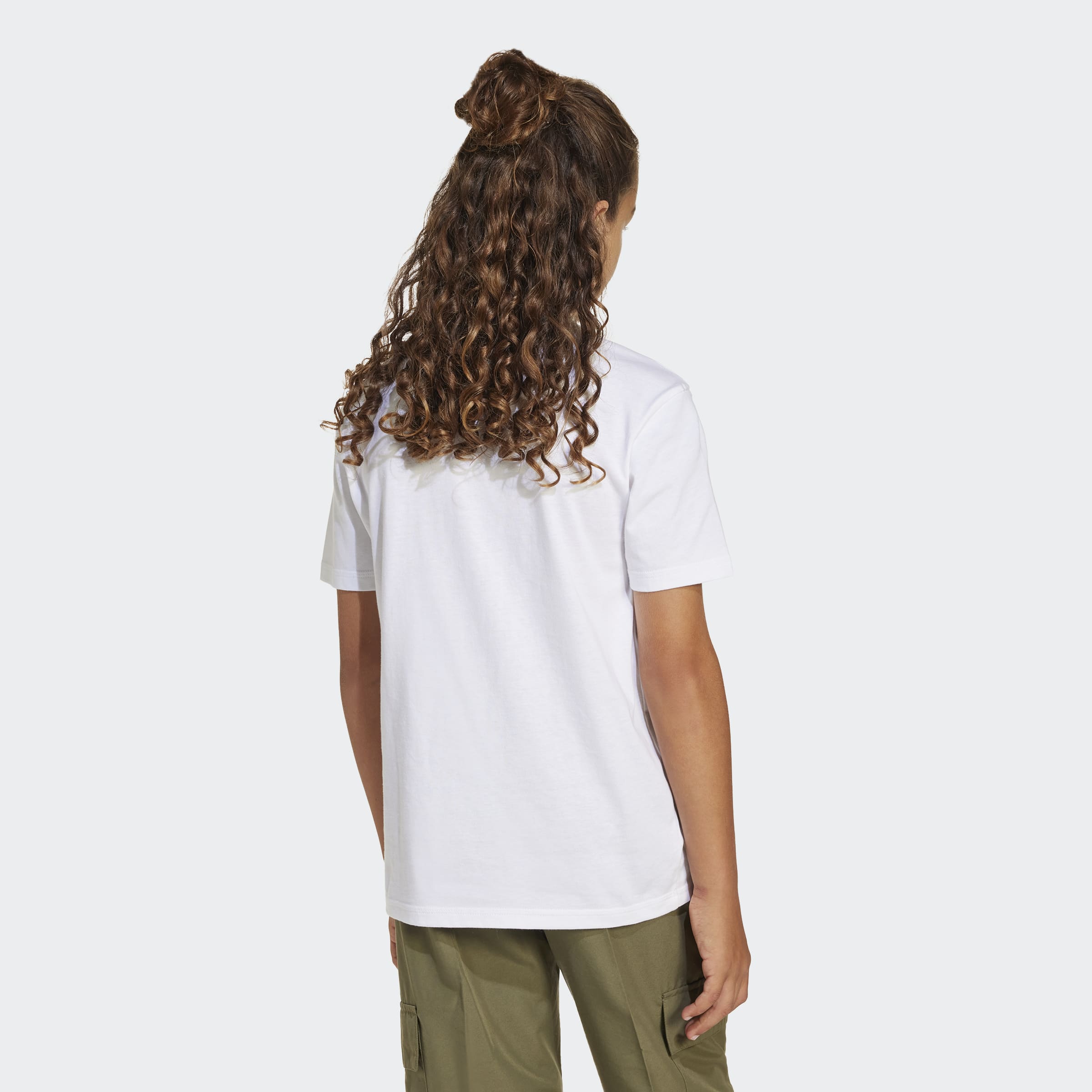 T-Shirt Adidas Júnior Essentials Branca Adidas 