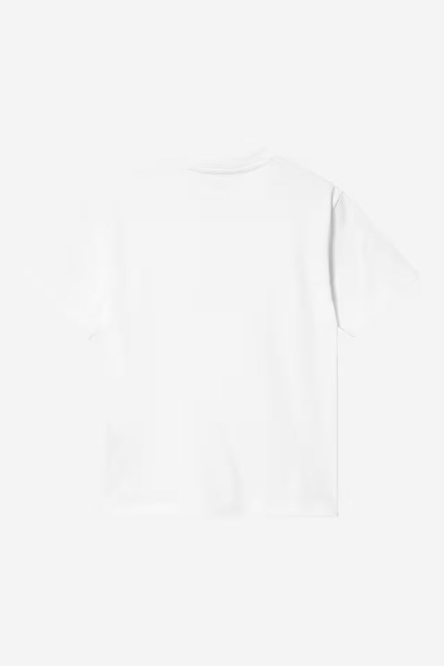 T-Shirt Carhartt WIP Mulher Chase Branco Carhartt 