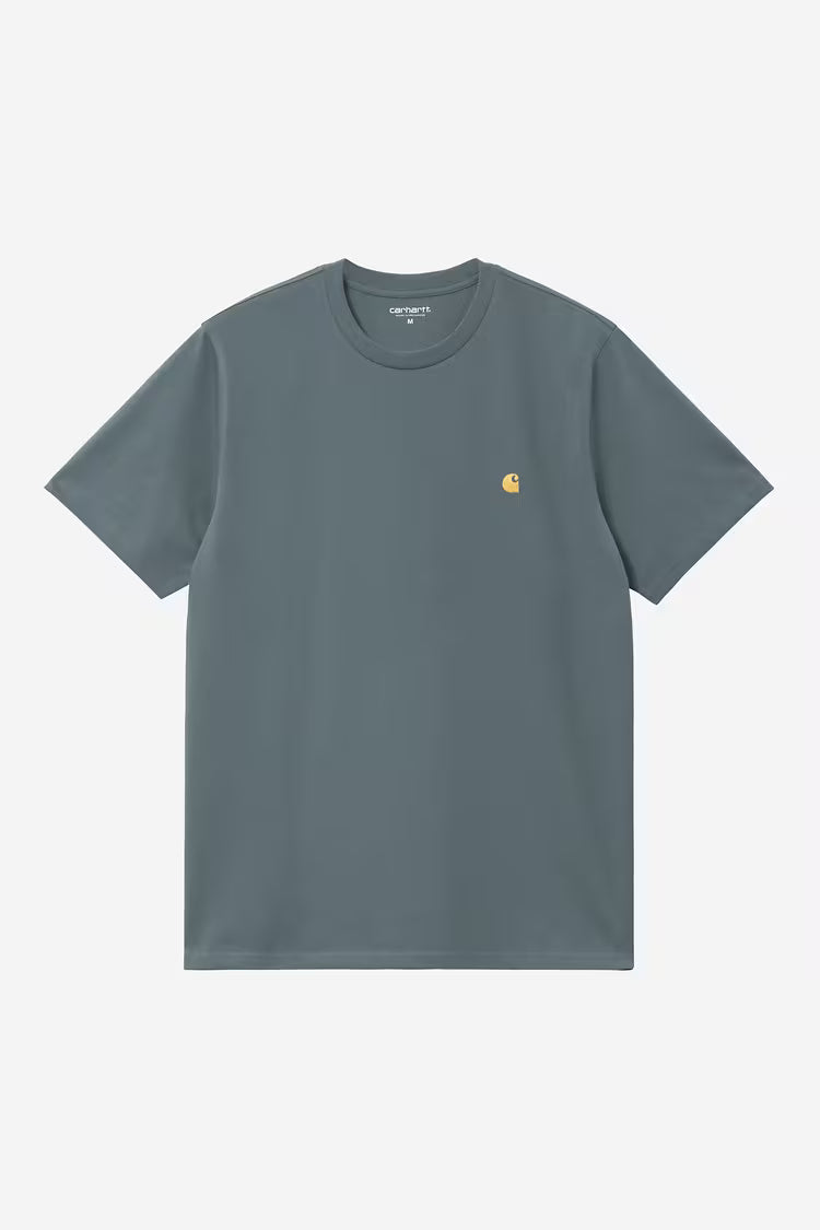 T-Shirt Homem Carhartt WIP Chase Azul Carhartt 