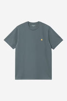 T-Shirt Homem Carhartt WIP Chase Azul Carhartt 