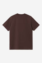 T-Shirt Homem Carhartt WIP Chase Castanha Carhartt 