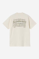 T-Shirt Homem Carhartt WIP One Bege/Verde Carhartt 