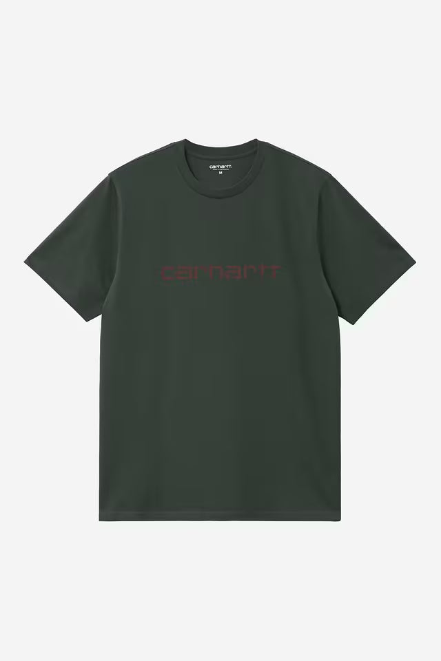 T-Shirt Homem Carhartt WIP S/S Script Verde Carhartt 