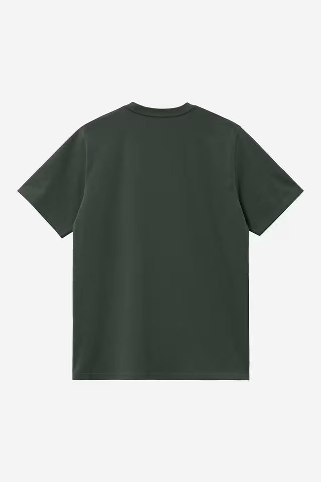 T-Shirt Homem Carhartt WIP S/S Script Verde Carhartt 