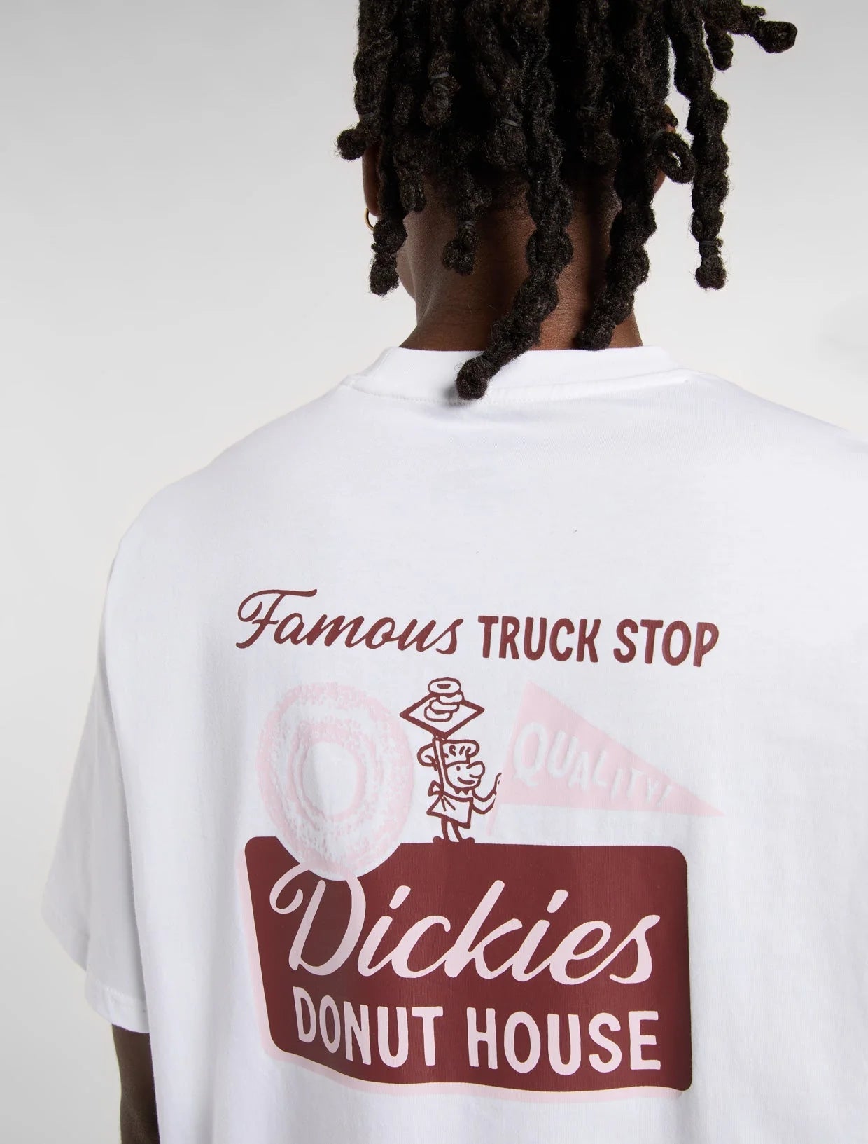 T-Shirt Homem Dickies Donut House Branca Dickies 