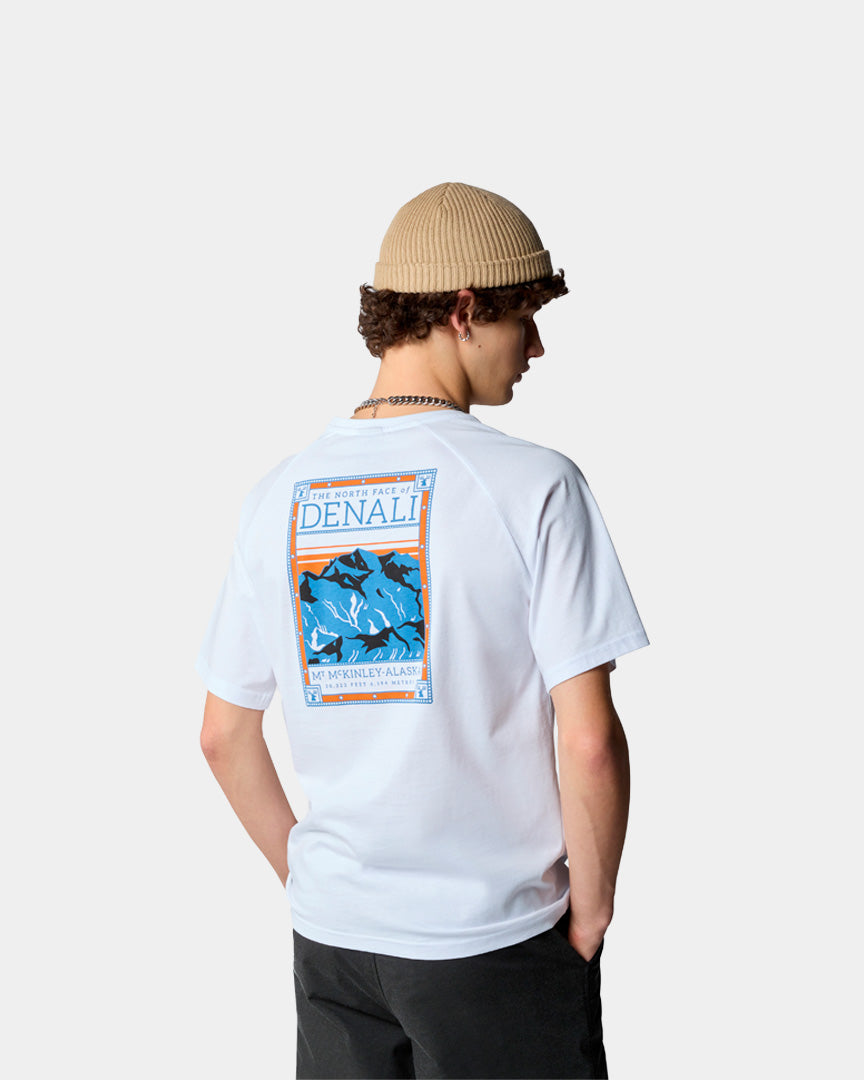 T-Shirt The North Face Denali Homem Branca – imagem 1 – frente