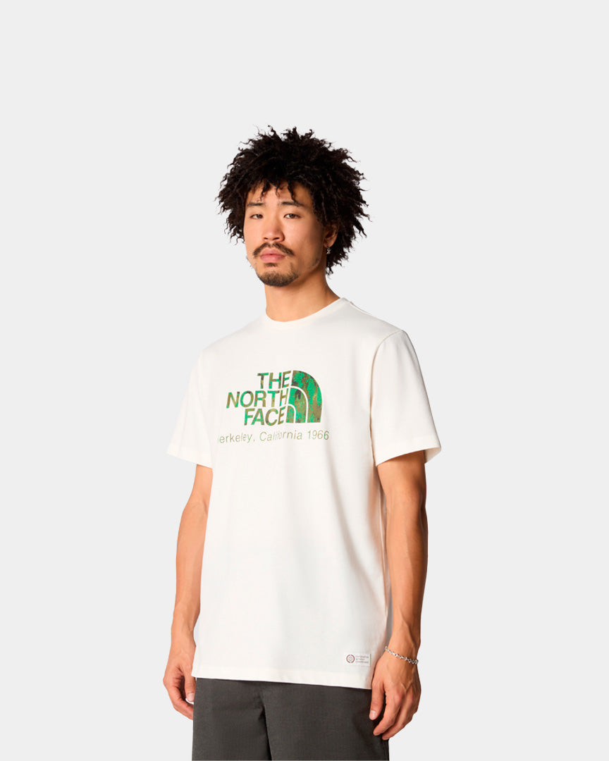 T-Shirt The North Face M Berkeley California Homem Branca