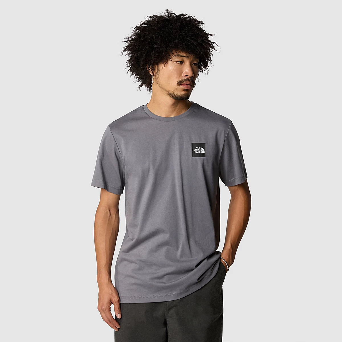 T-Shirt The North Face M Coordinates Homem Cinza