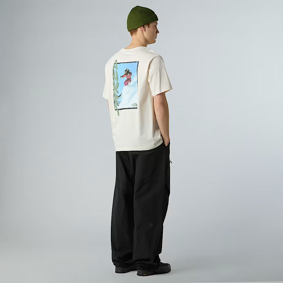 T-Shirt The North Face NSE Slopes Relaxed Homem Bege