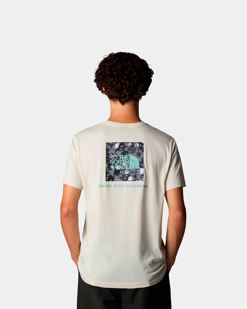 T-Shirt The North Face RedBox Homem Bege