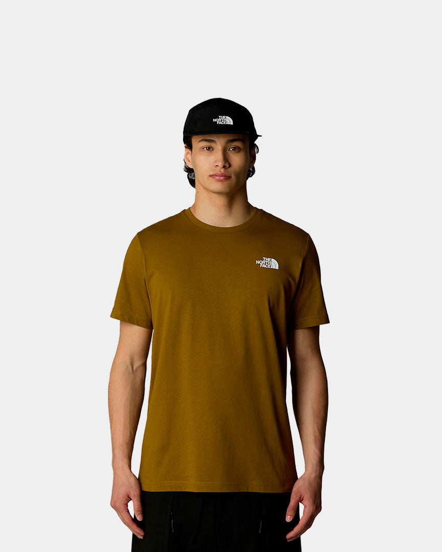 T-Shirt The North Face Redbox Homem Verde