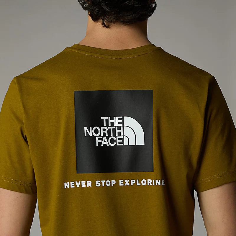 T-Shirt The North Face Redbox Homem Verde