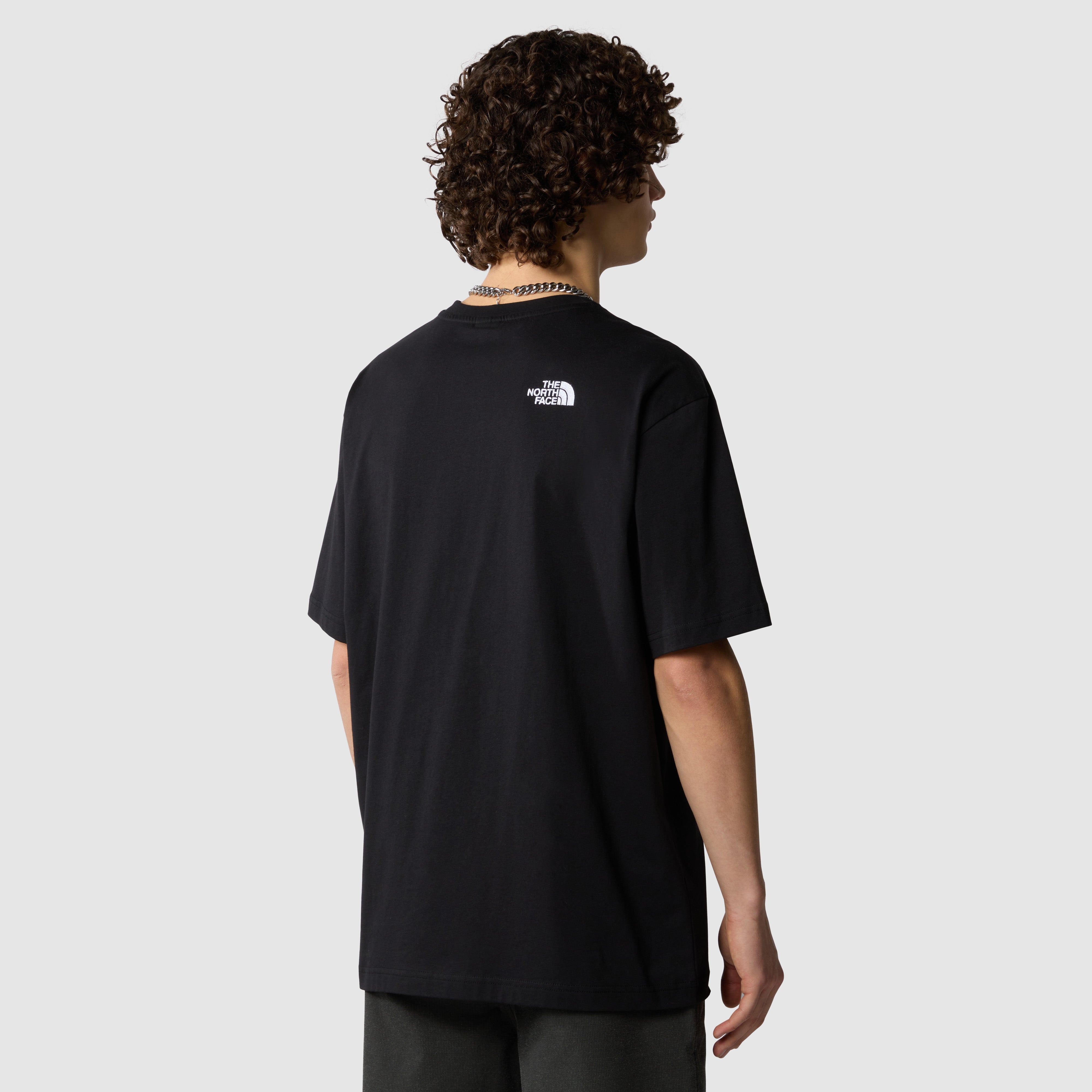 T-Shirt The North Face Simple Dome Oversized Homem Preta