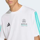 T-shirt Adidas Homem DNA Mercedes Petrona Branco
