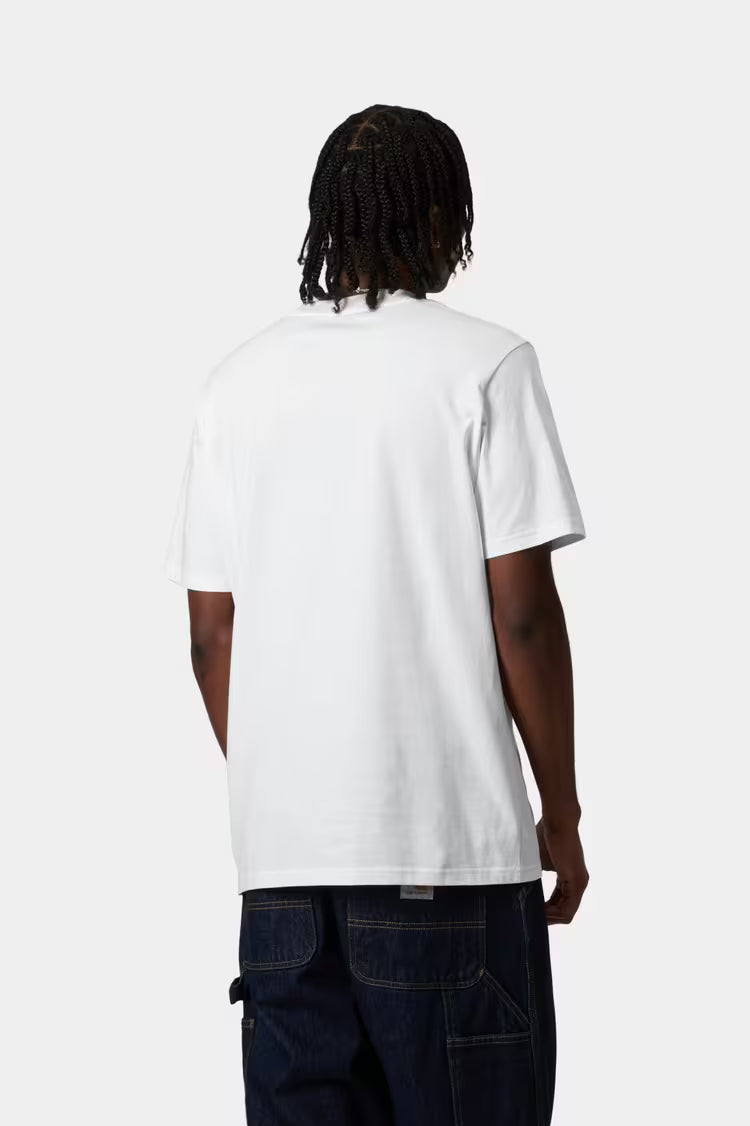 T-shirt Carhartt WIP Script Branca Carhartt 