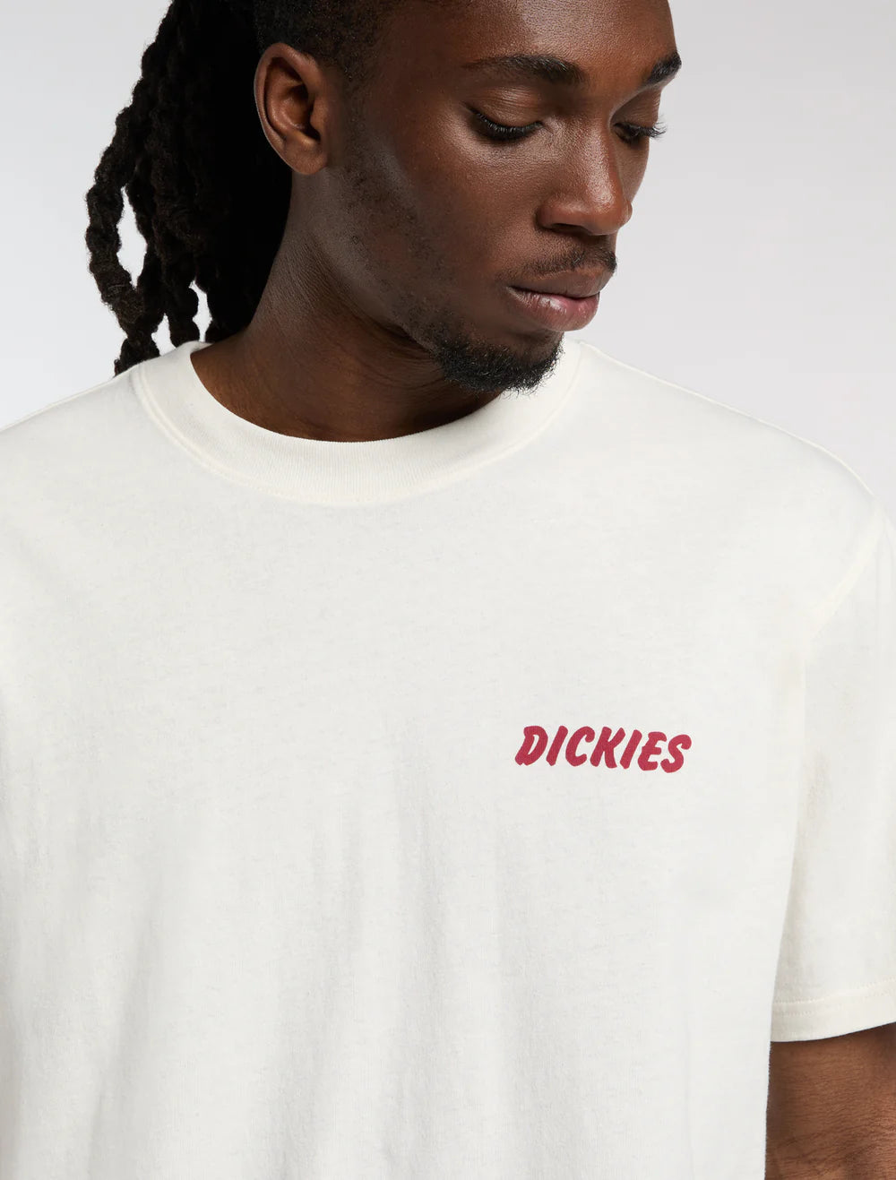 T-shirt Dickies Dry Ridge Branco Dickies 