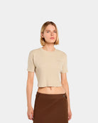 T-shirt Dickies Pentywood Mulher Bege Dickies 