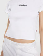 T-shirt Dickies Wellsville Mulher Branco Dickies 