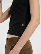 T-shirt Dickies Wellsville Mulher Preto Dickies 