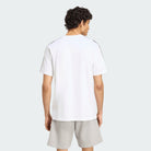 T-shirt Homem Adidas Essentials 3S Branco/Preto Adidas 